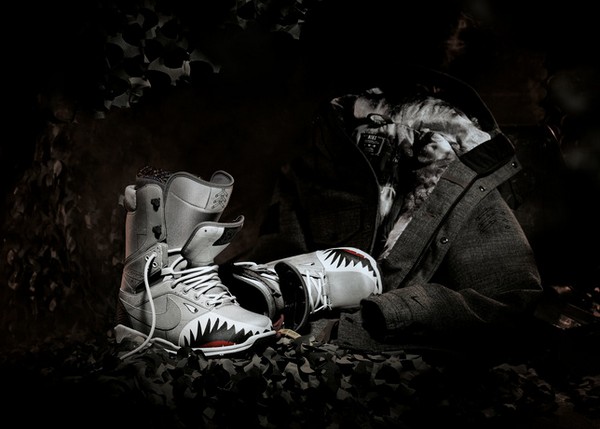 Хищные «кроссовки» для сноубординга от Nike